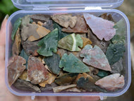 Fancy Jasper / Indian Agate Arrowheads