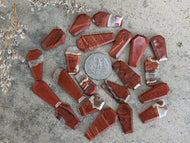 Red River Jasper Coffin Cabochons