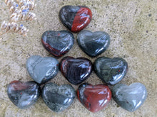 Load image into Gallery viewer, Bloodstone (African) Heart Cabochons - 18mm
