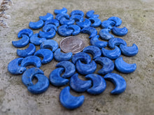 Load image into Gallery viewer, Howlite Crescent Moon Bead (Dyed)
