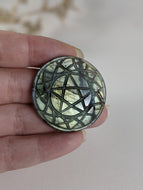 Labradorite Pentacle Cabochon