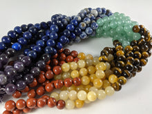 Load image into Gallery viewer, Chakra 8mm Round Beads
