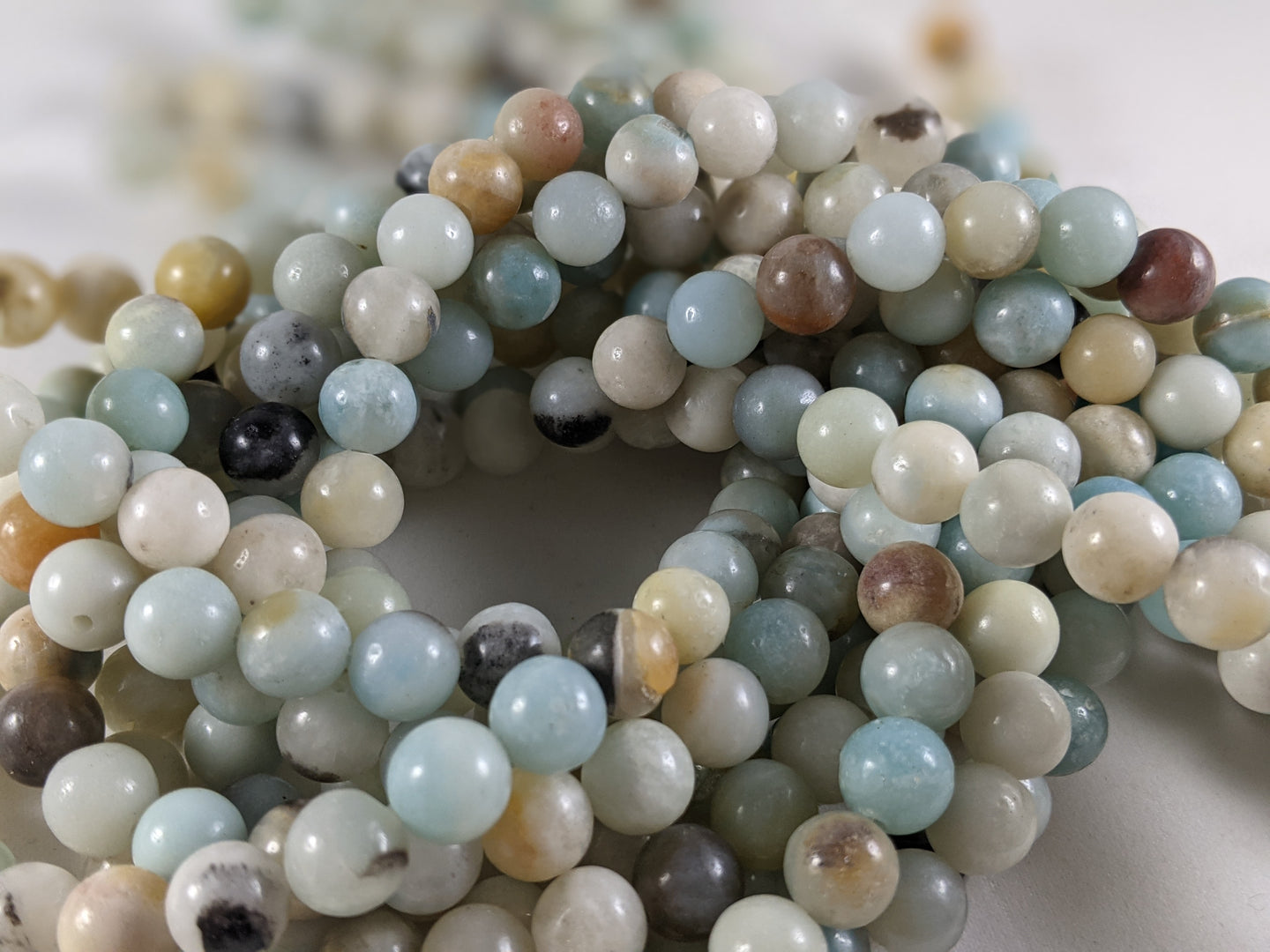 Amazonite 8mm Round Beads