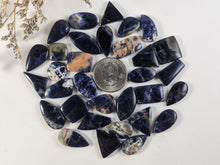 Load image into Gallery viewer, Sodalite Ring-Sized Cabochons

