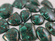 Mohave Malachite Cabochons