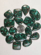 Load image into Gallery viewer, Mohave Malachite Cabochons
