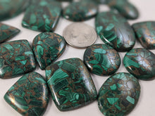 Load image into Gallery viewer, Mohave Malachite Cabochons
