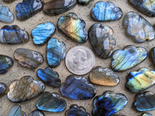 Load image into Gallery viewer, Labradorite Cloud Cabochons
