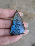Labradorite Four Elements Cabochon 02