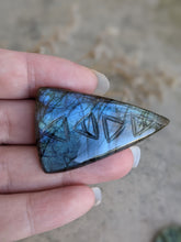 Load image into Gallery viewer, Labradorite Four Elements Cabochon 02
