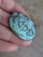 Load image into Gallery viewer, Labradorite Four Elements Cabochon 05
