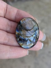 Load image into Gallery viewer, Labradorite Large Blessings Cabochon 01
