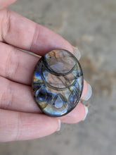 Load image into Gallery viewer, Labradorite Large Blessings Cabochon 01
