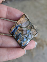 Load image into Gallery viewer, Labradorite Large Blessings Cabochon 04
