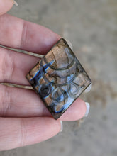 Load image into Gallery viewer, Labradorite Large Blessings Cabochon 04
