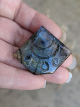Load image into Gallery viewer, Labradorite Large Blessings Cabochon 06
