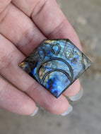 Labradorite Large Blessings Cabochon 06