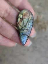 Load image into Gallery viewer, Labradorite Large Blessings Cabochon 08
