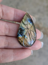 Load image into Gallery viewer, Labradorite Large Blessings Cabochon 10
