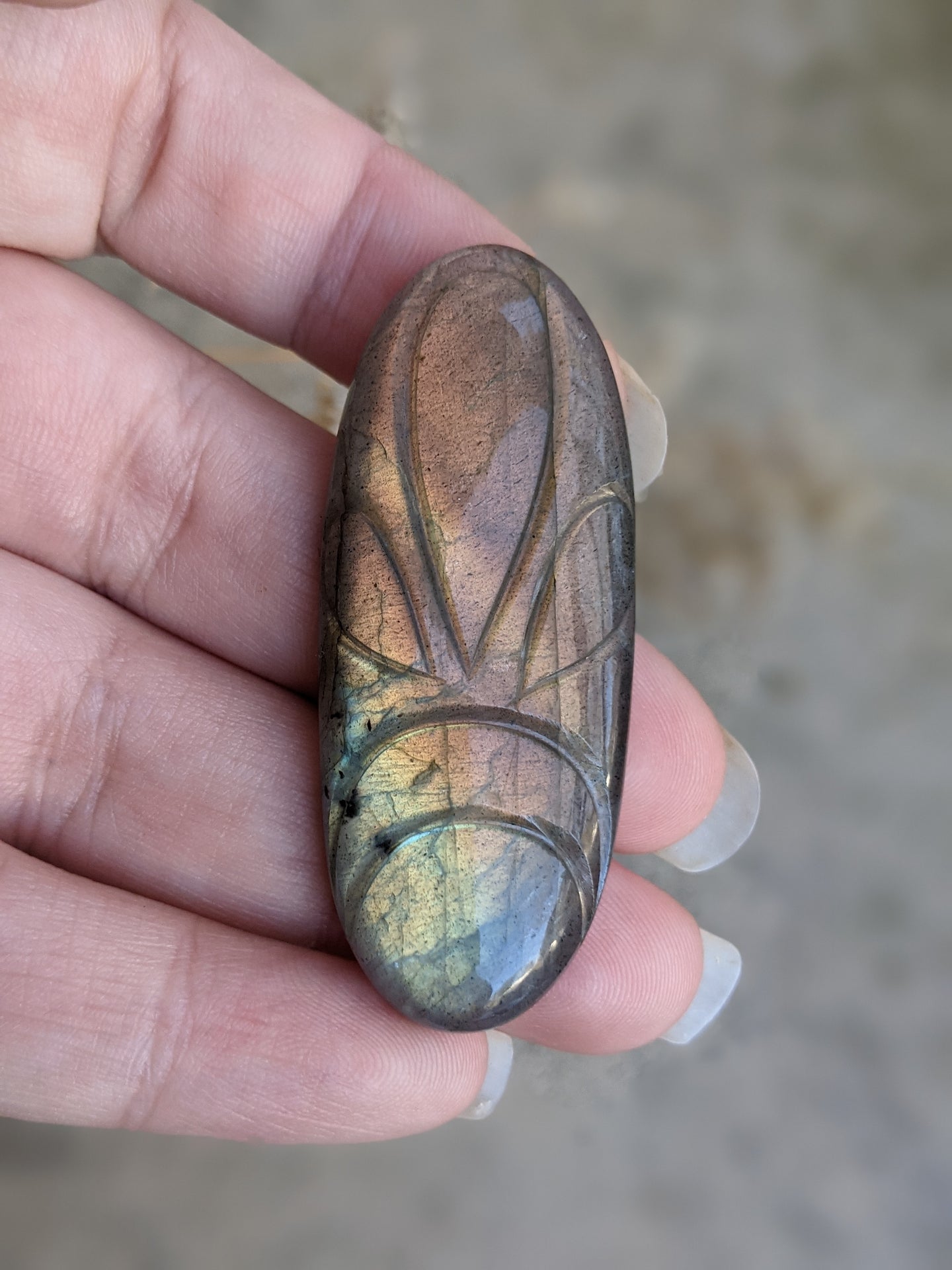 Labradorite Large Blessings Cabochon 13