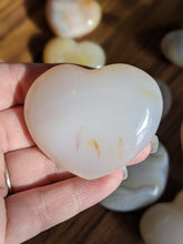 Load image into Gallery viewer, Agate Puffy Heart 1
