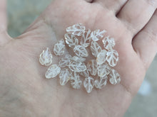 Load image into Gallery viewer, Clear Quartz Leaf Beads
