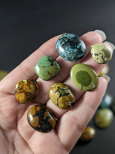 Load image into Gallery viewer, Tibetan Turquoise Cabochons

