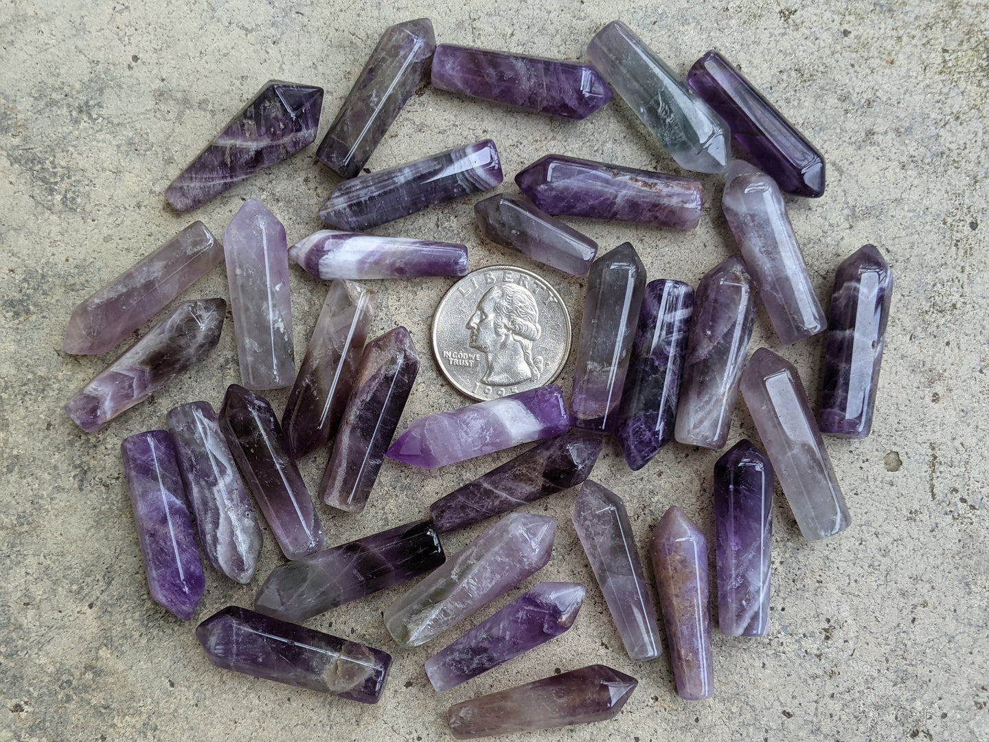 Amethyst Pencil Points