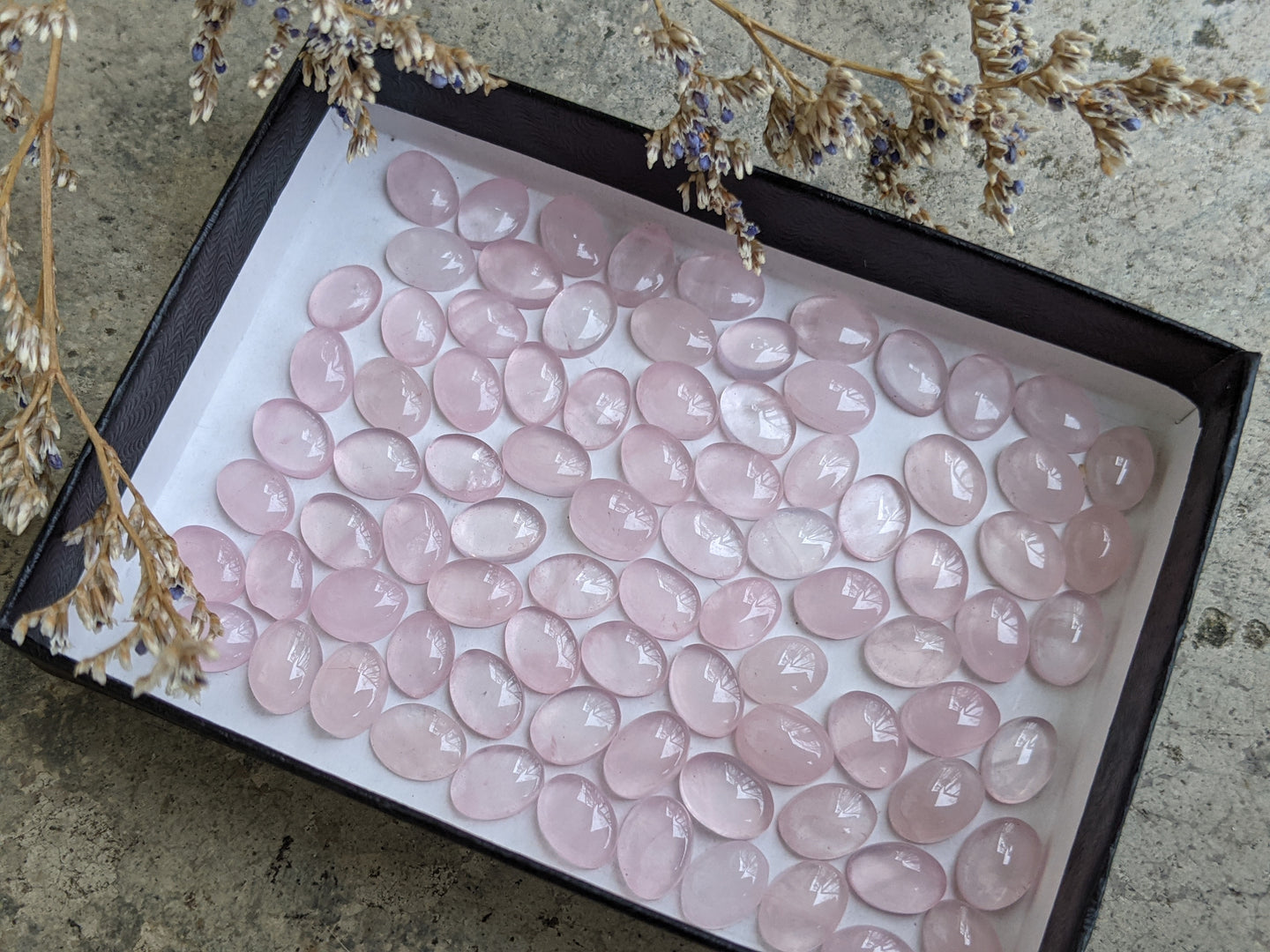 Clearance Rose Quartz Oval Cabochons