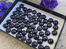 Load image into Gallery viewer, Blue Goldstone Round Cabochons - 8mm
