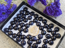 Load image into Gallery viewer, Blue Goldstone Round Cabochons - 8mm
