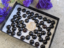 Load image into Gallery viewer, Black Onyx Round Cabochons - 8mm
