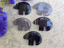 Load image into Gallery viewer, Fluorite Zuni Bear Cabochons - Large
