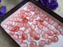 Load image into Gallery viewer, Cherry Quartz Cabochons - 8mm Round

