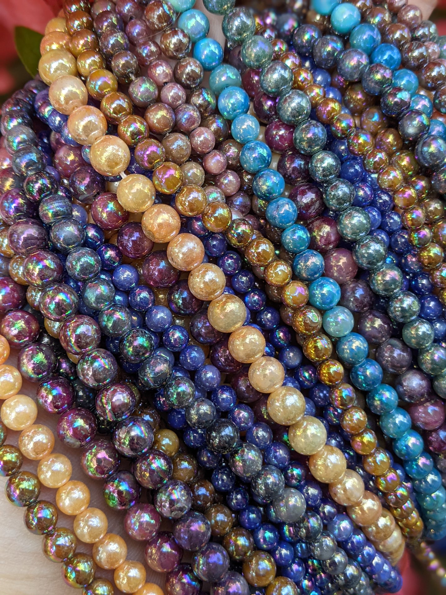 Fresh Water Pearls (Mystic) - Round