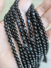 Load image into Gallery viewer, Black Agate 6mm Round Beads
