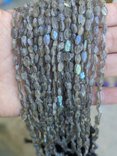 Load image into Gallery viewer, Labradorite Faceted Oval Beads
