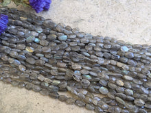 Load image into Gallery viewer, Labradorite Faceted Oval Beads
