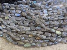 Load image into Gallery viewer, Labradorite Faceted Oval Beads
