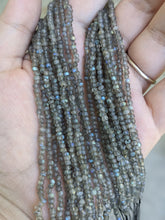 Load image into Gallery viewer, Uneven Round Labradorite Beads
