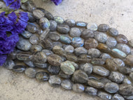 Labradorite Oval Beads - Large
