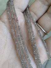 Load image into Gallery viewer, Smoky Quartz Faceted Rondelle Beads - AA Grade
