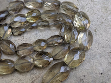 Load image into Gallery viewer, Lemon Smoky Quartz Faceted Barrel Beads - AA Grade
