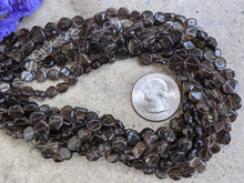 Load image into Gallery viewer, Smoky Quartz Coin Beads
