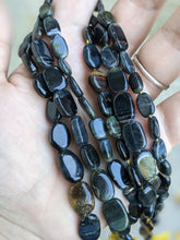 Load image into Gallery viewer, Hawk Eye Jasper Oval Beads
