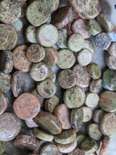 Load image into Gallery viewer, Unakite Coin Beads
