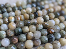 Load image into Gallery viewer, Cat&#39;s Eye Quartz Faceted Beads
