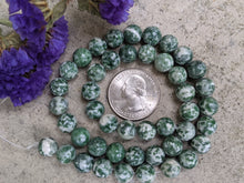 Load image into Gallery viewer, Tree Agate Round Beads - 8mm
