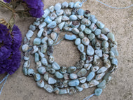 Larimar Nugget Beads