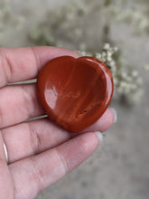 Load image into Gallery viewer, Red River Jasper Heart Worry Stone
